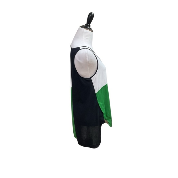 Derek Lam IOC Athleta Women's S Small Tank Top Colorblock Hi-Low Athleisure Gym - Picture 5 of 7